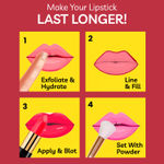 Buy Purplle Ultra HD Matte Lipstick - Fuschia Flame 01 (3.5 gm)  - Purplle