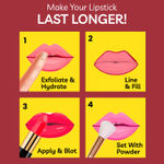 Buy Purplle Ultra HD Matte Lipstick - Red Allure 07 (3.5 gm)  - Purplle