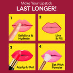 Buy Purplle Ultra HD Matte Lipstick - Ruby Wine 03 - Purplle