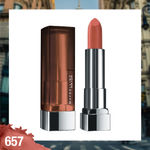 Buy Maybelline New York Color Sensational Creamy Matte Lipstick, 657 Nude Nuance, 3.9g - Purplle