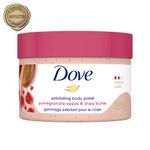 Buy Dove Exfoliating Body Polish Scrub, Shea Butter & Pomegranate Seeds, 298 gm - Purplle