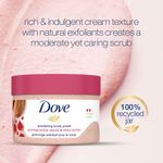 Buy Dove Exfoliating Body Polish Scrub, Shea Butter & Pomegranate Seeds, 298 gm - Purplle
