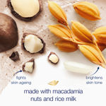 Buy Dove International Exfoliating Body Polish Scrub, Rice Milk And Moisturizing Macadamia, 298 gm - Purplle