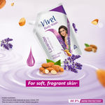 Buy Vivel Body Wash, Lavender & Almond Oil Shower Creme, Liquid Refill Pouch, 400 ml - Purplle