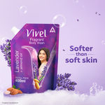 Buy Vivel Body Wash, Lavender & Almond Oil Shower Gel Creme, Liquid Refill Pouch, for Glowing and Moisturised Skin Refill Pouch 400ml - Purplle