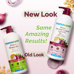 Buy Mamaearth Onion Shampoo for Hair Growth & Hair Fall Control with Onion & Plant Keratin - 1 Litre - 1 ltr - Purplle