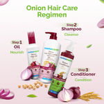 Buy Mamaearth Onion Shampoo for Hair Growth & Hair Fall Control with Onion & Plant Keratin - 1 Litre - 1 ltr - Purplle