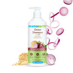 Buy Mamaearth Onion Shampoo for Hair Growth & Hair Fall Control with Onion & Plant Keratin - 1 Litre - 1 ltr - Purplle
