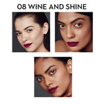 Buy SUGAR Cosmetics Smudge Me Not Mini Matte Liquid Lipstick | Lasts Upto 12 hrs | Transferproof & Waterproof | 4.5ml - 08 Wine And Shine - Purplle