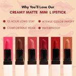 Buy Cuffs N Lashes Doodle Lips Set of 3 Lipsticks I Whimsy Whirl, Nude Scribble, Parchment Pout I Set 4 (6 gm) - Purplle