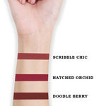 Buy Cuffs N Lashes Doodle Lips I Scribble Chic Lipstick (2 gm) - Purplle