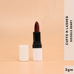 Buy Cuffs N Lashes Doodle Lips I Doodle Berry Lipstick (2 gm) - Purplle