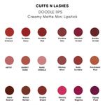 Buy Cuffs N Lashes Doodle Lips I Inked Magenta Lipstick (2 gm) - Purplle
