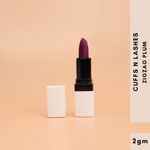 Buy Cuffs N Lashes Doodle Lips I ZigZag Plum Lipstick (2 gm) - Purplle