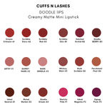Buy Cuffs N Lashes Doodle Lips I Crayon Crimson Lipstick (2 gm) - Purplle