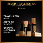 Buy MyGlamm Manish Malhotra Sundowner Soft Matte Mini Lipstick Set 1.5 gm - Purplle