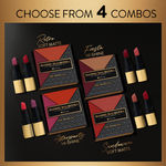 Buy MyGlamm Manish Malhotra Sundowner Soft Matte Mini Lipstick Set 1.5 gm - Purplle