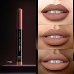 Buy FACES CANADA Ultime Pro HD Intense Matte Lipstick + Primer - Hazel, 1.4 gm | 9HR Long Stay | Feather-Light Comfort | Intense Color | Smooth Glide - Purplle