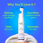 Buy Chemist At Play Under Eye Cream withA 2.5%A A Quinoa Ceramides + Green Tea +Popstbiotics+ caffeineA Extract | For Dark Circles, Puffiness, Wrinkles, Crows Feet | Lightweight, Hydrating | Plant-based Ceramides, 100% Vegan | 15 gm - Purplle