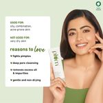 Buy Plum Green Tea Pore Cleansing Face Wash | Fights Pimples & Removes Excess Oil | Enriched with Green Tea & Glycolic Acid | Best Suits Oily, Acne-Prone, Combination Skin | 100% Vegan | 50 ml - Purplle