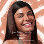 Buy Juicy Chemistry Liquid Foundation, Luminous Natural Finish, Buildable Coverage, Enriched with Rosehip & Green Tea - Certified Organic (30 ml) Malt DN03 - Purplle