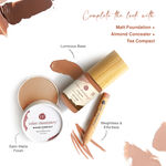 Buy Juicy Chemistry Liquid Foundation, Luminous Natural Finish, Buildable Coverage, Enriched with Rosehip & Green Tea - Certified Organic (30 ml) Malt DN03 - Purplle