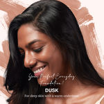 Buy Juicy Chemistry Liquid Foundation, Luminous Natural Finish, Buildable Coverage, Enriched with Rosehip & Green Tea - Certified Organic (30 ml) Dusk DW09 - Purplle