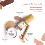 Buy Juicy Chemistry Liquid Foundation, Luminous Natural Finish, Buildable Coverage, Enriched with Rosehip & Green Tea - Certified Organic (30 ml) Mocha TW08 - Purplle