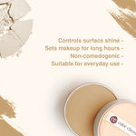 Buy Juicy Chemistry Baked Compact, Satin Matte Finish, Enriched with Rosehip & Green Tea - Certified Organic (9 gm) Aura BC04 - Purplle