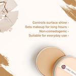 Buy Color Chemistry Baked Compact, Satin Matte Finish, Enriched with Rosehip & Green Tea - Certified Organic (9 g) Tea BC07 - Purplle