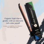 Buy Color Chemistry Organic Kajal – Raven, 1.14 gm | One Stroke Smooth Glide | Deep Black & Long-Lasting Kohl | Enriched with Almond Oil & Shea Butter | Safe for Sensitive Eyes - Purplle