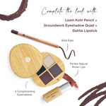 Buy Juicy Chemistry Organic Kajal, Intense Matte Finish, One-stroke application - Certified Organic (1.14 gm) Loam KJ02 - Purplle