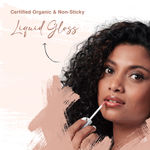 Buy Color Chemistry Lip Gloss, Fuller & Plumper Lips, Non-sticky formula, Enriched with Rosehip & Green Tea - Certified Organic (10 ml) Dew LG01 - Purplle