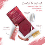 Buy Color Chemistry Lip Gloss, Fuller & Plumper Lips, Non-sticky formula, Enriched with Rosehip & Green Tea - Certified Organic (10 ml) Dew LG01 - Purplle