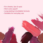 Buy Juicy Chemistry Lip & Cheek Tint, Creamy Matte Finish, Natural Flush of Color, Enriched with Rosehip & Green Tea - 97% Natural (3.5 gm) Canyon LT01 - Purplle