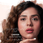 Buy Juicy Chemistry Lip & Cheek Tint, Creamy Matte Finish, Natural Flush of Color, Enriched with Rosehip & Green Tea - 97% Natural (3.5 gm) Canyon LT01 - Purplle