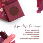 Buy Juicy Chemistry Lip & Cheek Tint, Creamy Matte Finish, Natural Flush of Color, Enriched with Rosehip & Green Tea - 97% Natural (3.5 gm) Coconut LT03 - Purplle
