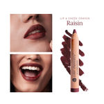 Buy Color Chemistry Lip & Cheek Crayon - Raisin, 2.49 gm | Creamy Matte Finish | Hydrating & Long-Lasting | Lightweight & Super Comfortable | One Stroke Application | For Lips & Cheeks - Purplle