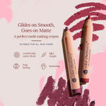 Buy Color Chemistry Lip & Cheek Crayon - Terracotta, 2.49 gm | Creamy Matte Finish | Hydrating & Long-Lasting | Lightweight & Super Comfortable | One Stroke Application | For Lips & Cheeks - Purplle