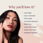 Buy Color Chemistry Lip & Cheek Crayon - Lychee, 2.49 gm | Creamy Matte Finish | Hydrating & Long-Lasting | Lightweight & Super Comfortable | One Stroke Application | For Lips & Cheeks - Purplle