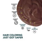 Buy Paradyes Ammonia Free Coffee Brown Semi-Permanent Hair Color Jar 120 gm, Coffee Brown - Purplle