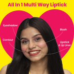 Buy NY Bae Lip Crayon Mets Matte - Queen's Choice 1 (2.8 gm) | Red | Satiny Matte Finish | Enriched with Vitamin E | Rich Colour Payoff | Transfer & Water Resistant | Multipurpose | Vegan | Cruelty & Paraben Free - Purplle