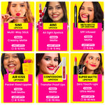 Buy NY Bae Lip Crayon Mets Matte - Queen's Choice 1 (2.8 gm) | Red | Satiny Matte Finish | Enriched with Vitamin E | Rich Colour Payoff | Transfer & Water Resistant | Multipurpose | Vegan | Cruelty & Paraben Free - Purplle