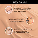Buy FACES CANADA Flawless Matte Foundation - Golden Beige 032, 30 ml | 3-in-1 Foundation + Moisturizer + Concealer | 12 HR Hydration + SPF 18 | Full HD Matte Coverage | Lightweight | Anti Ageing - Purplle