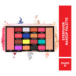 Buy Mattlook 18 Shades Everfavor Makeup Palette Eyeshadow, Flawless Shades, Highlighter Blush Long Lasting Waterproof Blendable, Mulitcolour-01 (18.5 gm) - Purplle