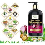 Buy Online Quality Store Combo Red Onion Shampoo 300ml + Red Onion Conditioner 300ml - Onion Shampoo & Conditioner Kit for Hair Smoothing and Hair Fall Control, 600ml Pack{combo_onionshampoo1_conditioner1} - Purplle