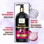 Buy Online Quality Store Red Onion Hair Conditioner - 300 ml |Conditioner for Hairs |No Parabens, Mineral Oil, Silicones, Color {Onion_conditioner_1} - Purplle