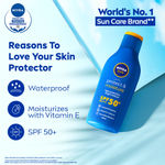 Buy NIVEA Sun Moisturising Lotion SPF 50 75ml - Purplle