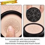 Buy Me-ON Angel Rose Water Beauty and Air CC Cushion Foundation 1 Pc - Purplle