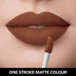 Buy Elle18 Liquid Lip Color, Nutty Latte, 5.6ml - Purplle